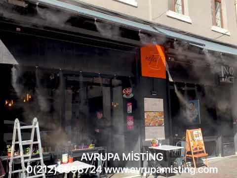 Açık Alan Soğutma Sistemleri Avrupa Misting