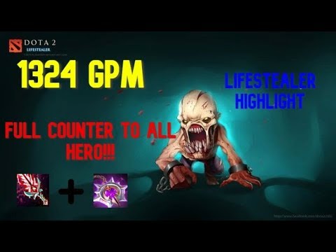 Best full counter item to all hero!!!~Lifestealer Highlight.....