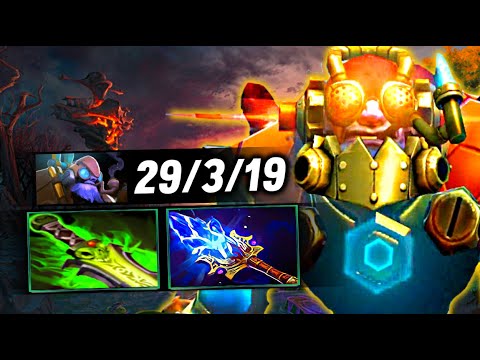 TINKER AGHANIM'S BUILD IS BACK | DOTA 2 TINKER GAMEPLAY