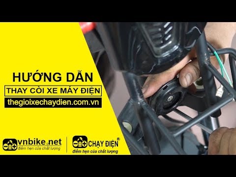 HƯỚNG DẪN THAY CÒI XE MÁY ĐIỆN