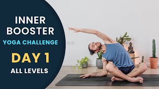 Gentle Yoga Flow - Day 1 INNER BOOSTER - 10 Day Yoga Program To Open Up