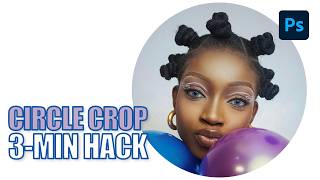 The Fastest Way to Circle Crop Photos in Photoshop