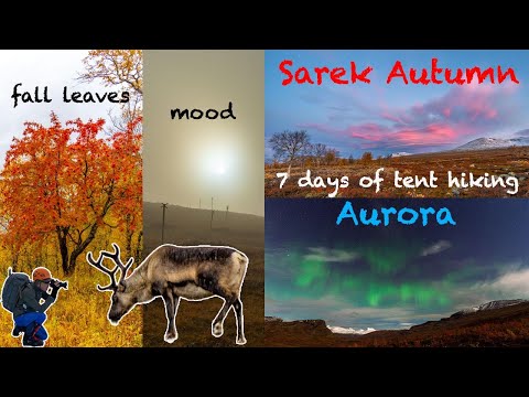 Autumn expedition: Crossing Sarek NP in Sweden's Arctic in late September