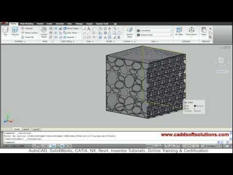 AutoCAD 3D Interior Design Tutorial 1