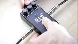 Video thumbnail for ZCAT Big Reverb TI - now with silent soft touch footswitch by ZCAT Pedals