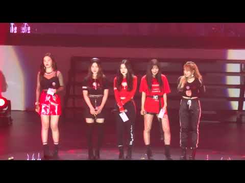 180520 Red Velvet (레드벨벳) - Talking & Fans Interactive Section @Wonder K Concert in HK