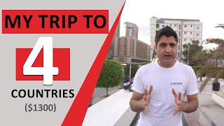 My Trip to Four Countries | 21 Days | $1300 USD Total Cost