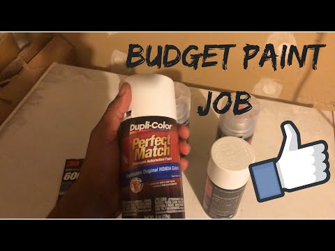 Dupli-color Paint Match | Painting My Bumper DIY