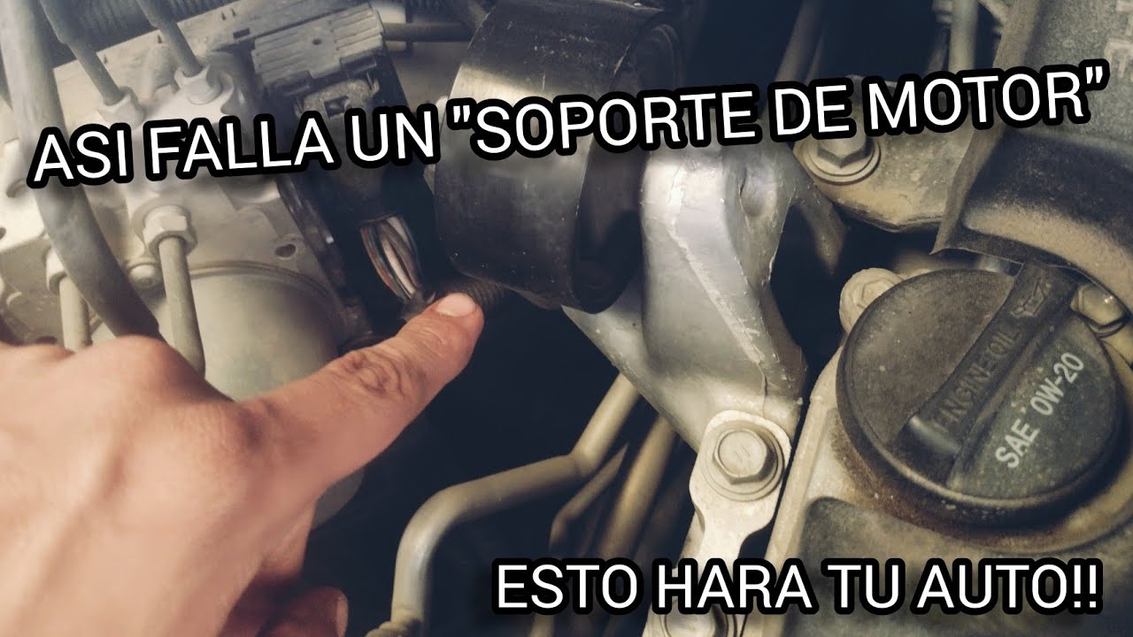 SINTOMAS de SOPORTES o TACONES dañados / ESTO HARA TU AUTO!!