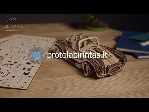 „Ugears“ lenktyninis automobilis „Drift Cobra“