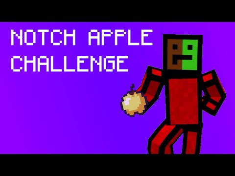 Minecraft: NOTCH APPLE CHALLENGE! (Hypixel SkyWars)