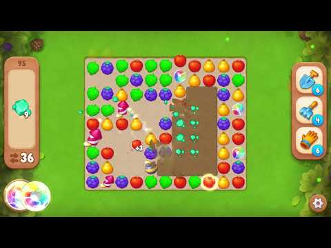 Gardenscapes - Level 95 @Games4Fun✅