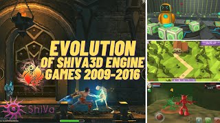 Evolution of ShiVa3D Engine Games 2009-2016