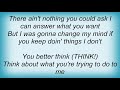 Joan Osborne - Think Lyrics