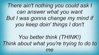 Joan Osborne - Think Lyrics