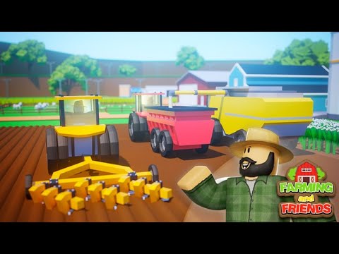 Устроился на работу Фермером! Farming and Friends ROBLOX.