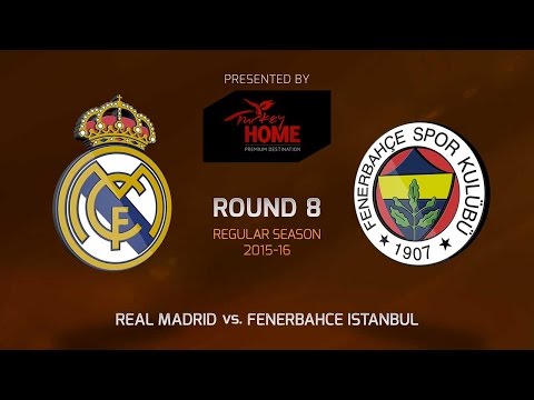 Highlights: RS Round 8, Real Madrid vs. Fenerbahce Istanbul