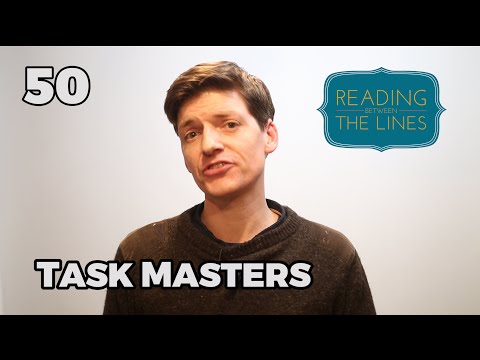 Reading Between the Lines 50 - Task Masters