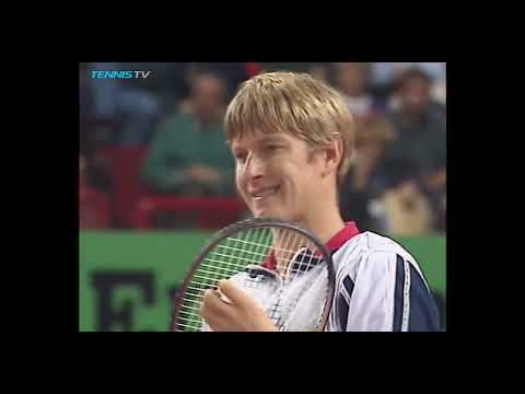 Paris Indoor 1996 SF Kafelnikov vs Korda