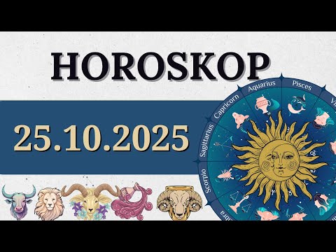 Horoscope for October 25, 2025 for all zodiac signs