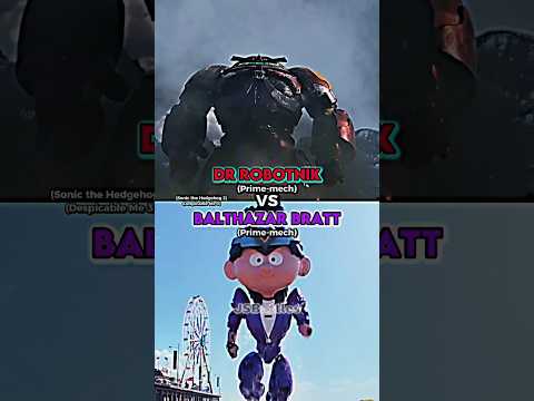Dr Robotnik vs Balthazar Bratt (mechs)