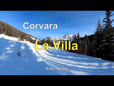 Italy Skiing Corvara - la Villa Alta Badia