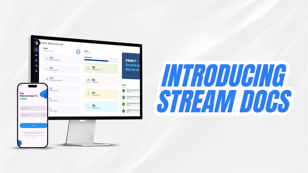 Stream Docs DMS: AI-Powered Document Management for Smart Businesses - برنامج إدارة المستندات