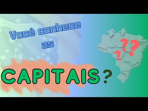 Cantando as CAPITAIS do Brasil