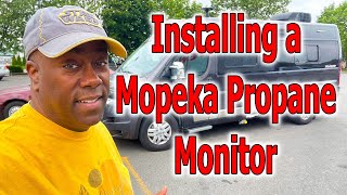first mod for my travato 59g adding a mopeka propane tank monitor it's easier than you think