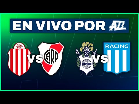BARRACAS 0 - RIVER 1 + GIMNASIA LP 2 - RACING 1 | EN VIVO con AZZARO, JERO y EQUIPO CEF