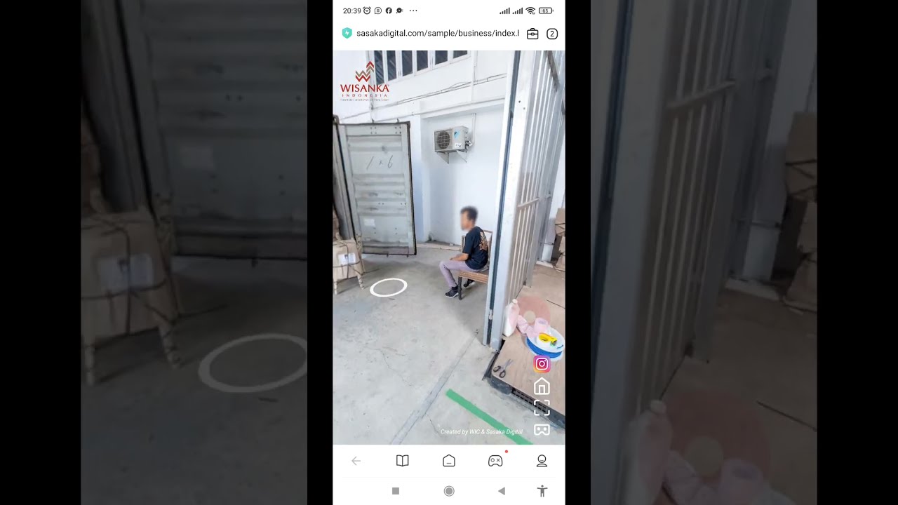Aplikasi VR - Aplikasi Virtual Reality Tour web based support mobile/dekstop terintegrasi Google Street View - 2