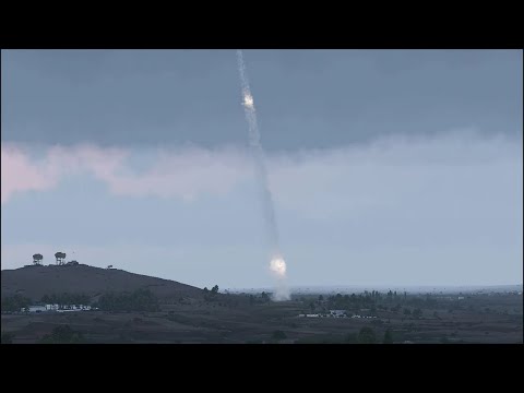 American HIMARS used cluster ammunition to destroy three MRL |Arma3 MilSim