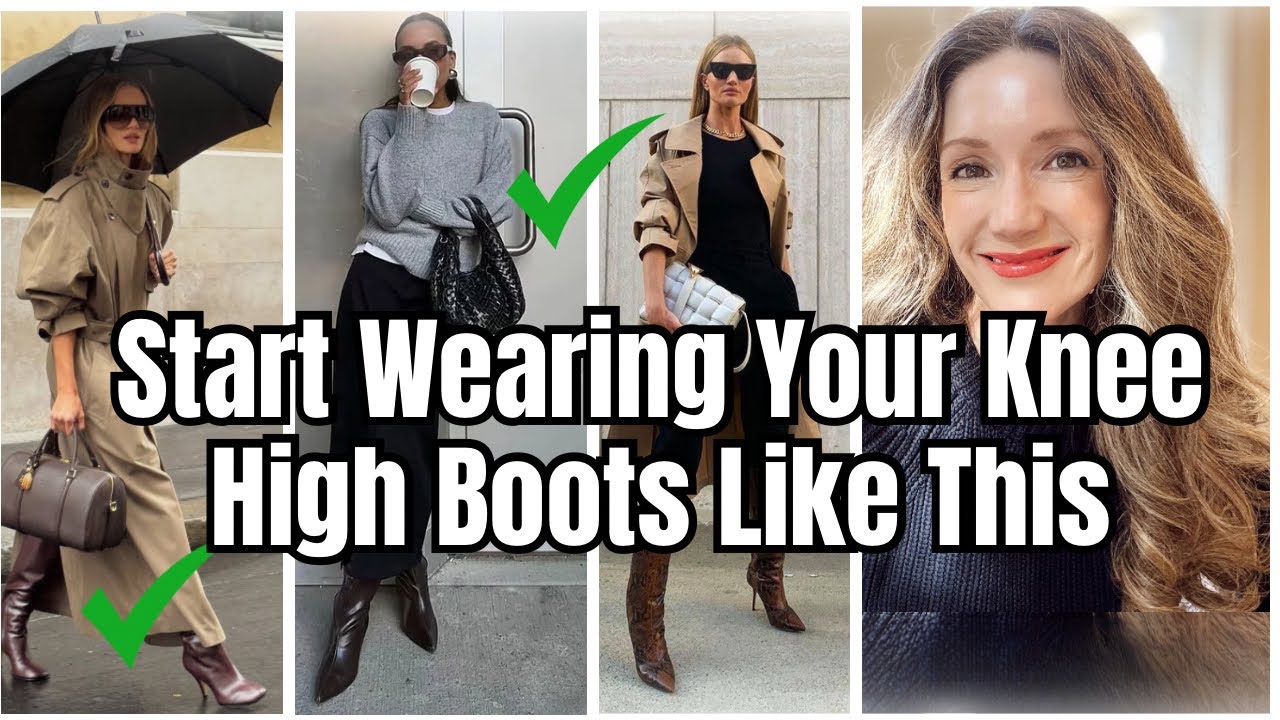 Fall Fashion Trends: How to Wear Knee-High Boots With EVERYTHING This Fall