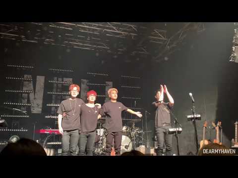 190831 넬 (NELL) 클로징 인사 @클럽콘서트 XX