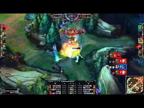 SKT T1 Faker - Urgot vs Master Yi - KR LOL Daily Highlights