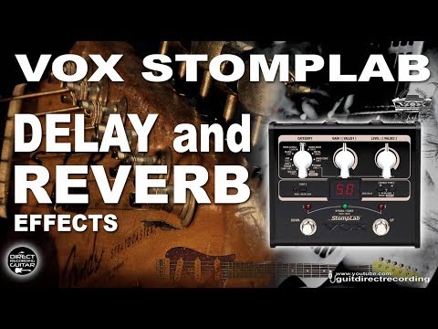 Vox StompLab 1G Guitar Multi-Effects Pedal image 4