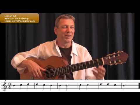 Learning the notes on the B-String: Lesson 6.3