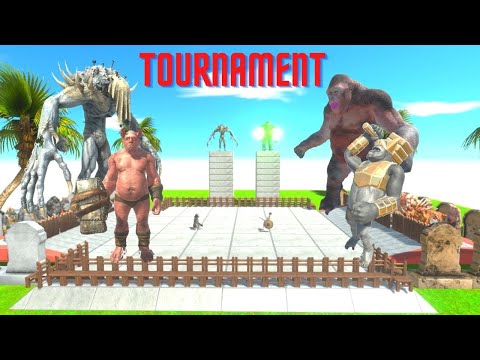 TOURNAMENT - INFERNALS VS PRIMATES  - ANIMAL REVOLT BATTLE SIMULATOR