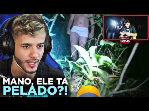 RAFÃO REAGE A RENATO GARCIA E O ROBÔ NA TRILHA DA MACUMBA !😨😳