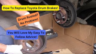 How To Replace Rear Drum Brakes Toyota Corolla