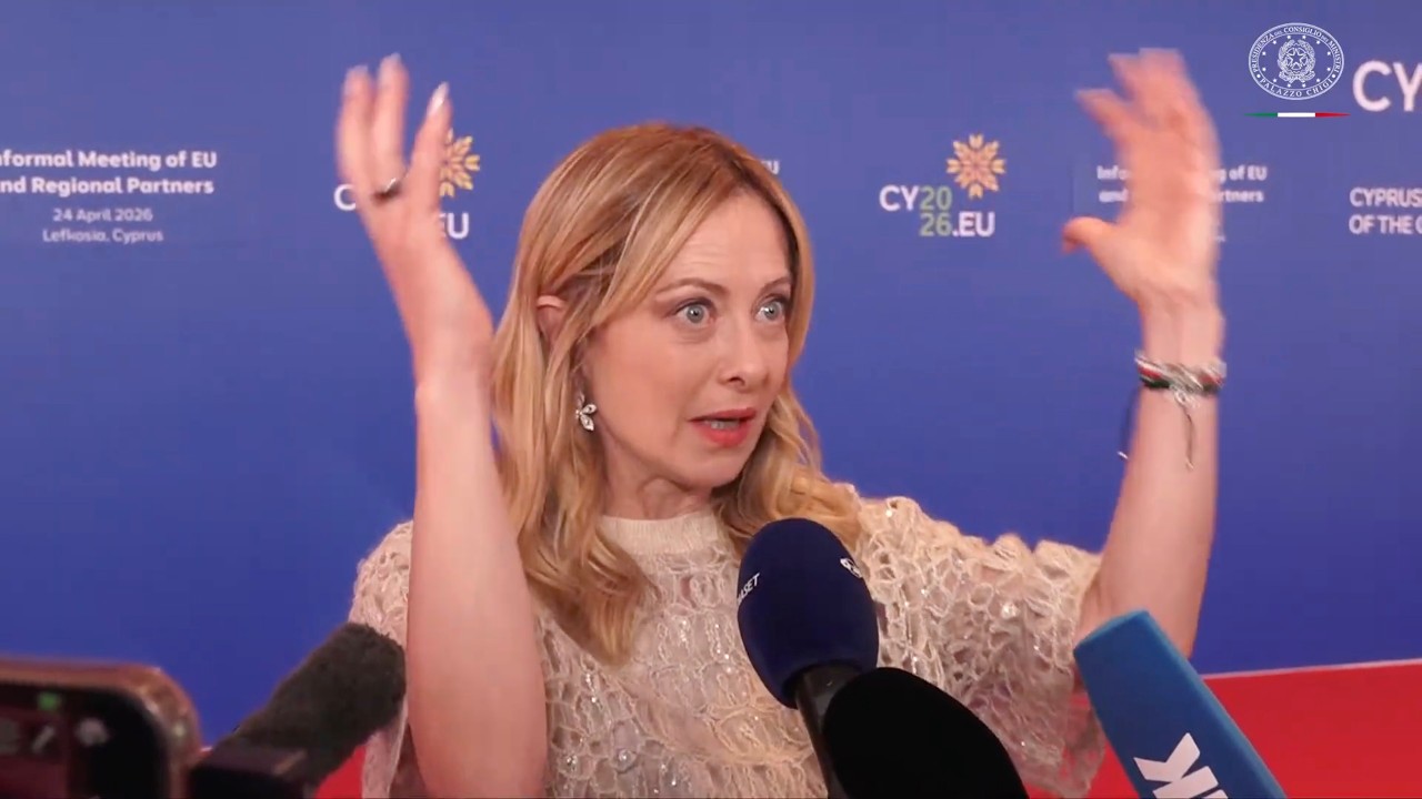 🔴 DICHIARAZIONI ALLA STAMPA DI GIORGIA MELONI DAL CONSIGLIO EUROPEO DI NICOSIA