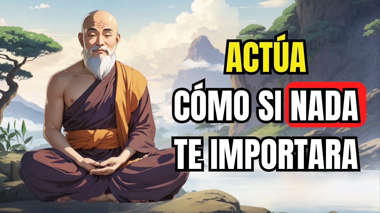 ACTÚA COMO SI NADA TE AFECTASE - Sabiduría Budista