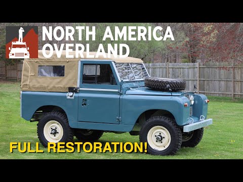 1966 Land Rover Series IIA Full Restoration!