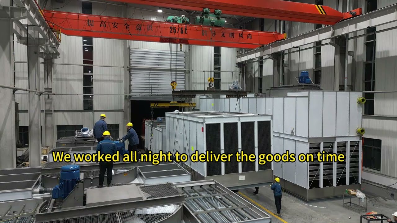 We worked all night to deliver the goods on time