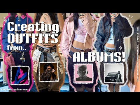 OUTFITS INSPIRED BY ALBUM COVERS! 🎶⋆｡°