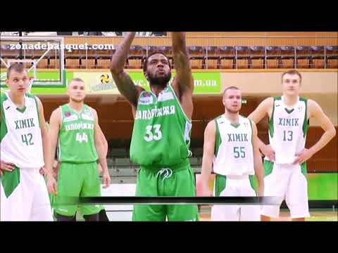 SUPERLEAGUE UCRANIA 18/19 | Malique Trent (Ferro ZTNU) ante Khimik