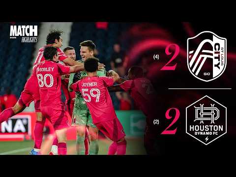 St. Louis City Soccer Club 2-2 ( 4-2 g.p. ) FC Houston Dynamo