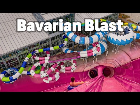 Michigan’s LARGEST Indoor Water Park! NEW Bavarian Blast – All Slides