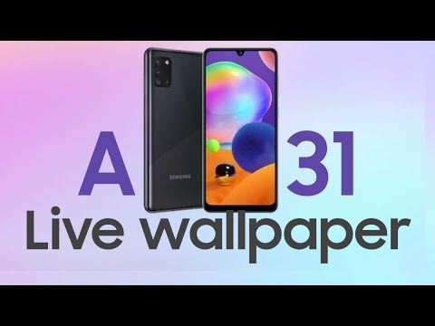 Download Samsung Galaxy A31 Stock LIVE Wallpaper & Use It On Any Android