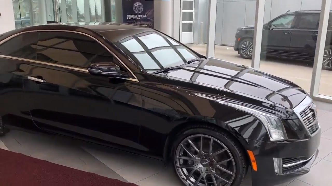 2017 Cadillac ATS Coupe Luxury AWD Review Edmonton AB ...